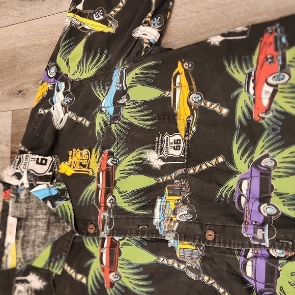 Vintage Route 66 Button Up Shirt - Picture 5 of 6